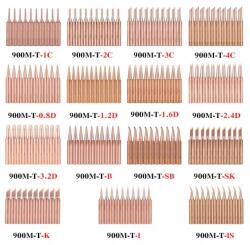  Forrasztópákahegy készlet 15db-os Aoyue 936 937 968 (11)