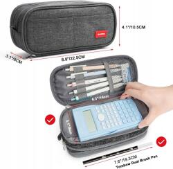 Ahlirmoy Tolltartó Szürke 3az1ben Nagy összecsukható Iskolatáska gyerekeknek (6916811702160)