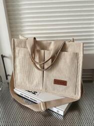 Shein Bézs Kordbársony Kézitáska (607930)