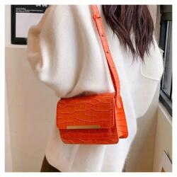 Shein Narancssárga Kézitáska Postás Táska