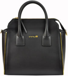 Innuè E351 fekete női bőr kézitáska, oldaltáska 30 x 27 x 14 cm (26212)