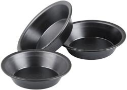 Dr. Oetker Set 3 forme pentru pizza si prajituri Dr Oetker O10 cm antiaderente negru (1510)