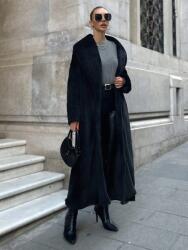 Shein Exhe Fekete Klasszikus Kabát (L) (606961)