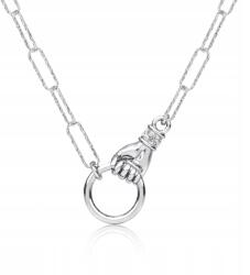 Jogra Art Kiárusítás! Ezüst Nyaklánc Nagy Anker Ovális Kéz 925 ezüst (SILV27921 SILV32484)
