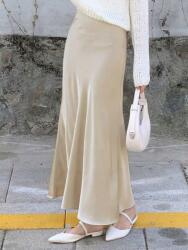 Dazy Világos Bézs Maxi Szoknya (M) (607398)