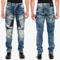 Cipo & Baxx pantaloni barbati CD523 L: 34 blugi Blugi 42