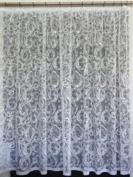 Wisan Mg Függöny 619/73 Fehér 190x250cm készre szerelve K szalaggal (619/073)