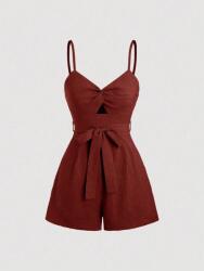 Shein Barna Csíkos Overál (s) (607605)