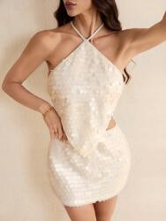 Shein Díszített Nyitott Hátú Felső (s) (607542)