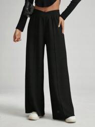 Shein Fekete Egyenes Szárú Magas Derekú Nadrág (0XL) (604962)