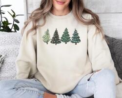 Shein Bézs Nyomott Mintás Pulóver (1XL) (605928)