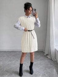Shein Kötött Ruha Ecru (s) (606209)