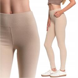 Moraj Női Leggings Moraj Bordázott Klasszikus Bézs Szín S/m Méret (RDL1800-015)