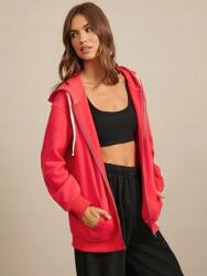 Shein Rózsaszín Cipzáras Pulóver (xs) (605524)