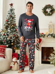 Shein Szürke Pizsama Karácsonyi Motívum (XL)