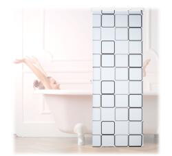 Relaxdays Jaluzea de duș pătrată Relaxdays (10041862) Perdea de dus