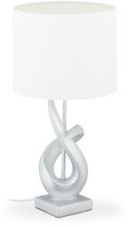 Relaxdays Lampă de masă modernă argintie Relaxdays (10049722)