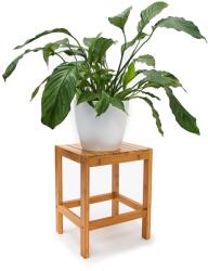 Relaxdays Scaun Relaxdays din bambus cu model floral (10019950)