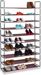 Relaxdays Suport de pantofi din material textil Relaxdays pentru 50 de perechi de pantofi (10056301) Pantofar
