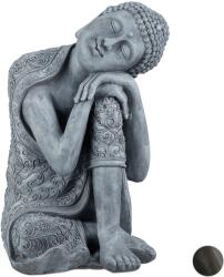 Relaxdays Figurină Buddha Relaxdays cu cap înclinat, 60 cm (10037487)