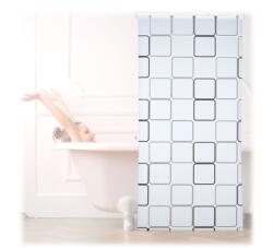 Relaxdays Jaluzea de duș pătrată Relaxdays (10041851) Perdea de dus