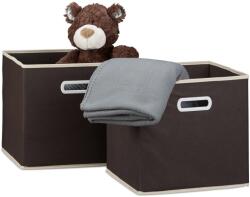 Relaxdays Set de 2 cutii pliabile Relaxdays (10035997)