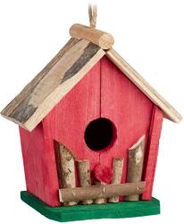 Relaxdays Căsuță pentru păsări Relaxdays Mini, colorată (10048571)