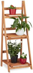 Relaxdays Suport de flori din lemn Relaxdays (10036244)