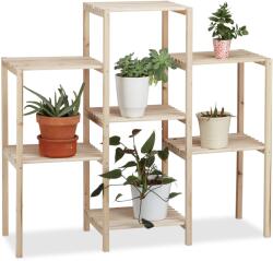 Relaxdays Raft pentru plante din lemn Relaxdays (10038123)