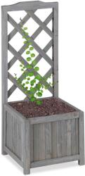 Relaxdays Cutie Relaxdays cu spalier gri (10033815)