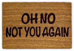 Relaxdays Covoraș de ușă Relaxdays Oh No Coconut 40x60 cm (10019571) Covor