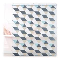 Relaxdays Jaluzea de duș Relaxdays cu design geometric (10054880) Perdea de dus
