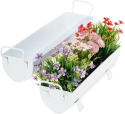 Relaxdays Set de 2 jgheaburi pentru cutii de flori Relaxdays (10052774)