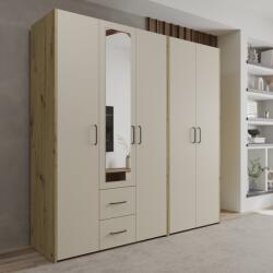haaus Dressing Malmo V3, Stejar Artisan/Argila, L 201 cm (923860)