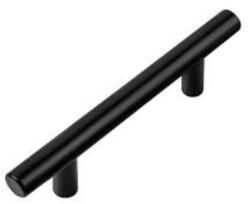 haaus Maner cilindric Mobila, Negru, din Metal, 128 mm (918392)