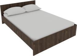 haaus Pat Remi, 200 x 140 cm, saltea spuma inclusa, Stejar Bronz (925062)