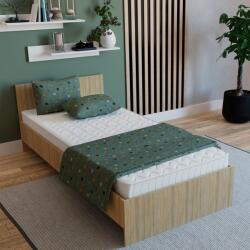 haaus Pat Remi, 200 x 90 cm, saltea spuma inclusa, Stejar Sonoma (920685)