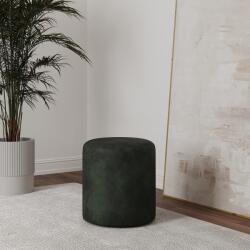 haaus Taburet Tapitat Mali, Verde Inchis, Stofa, L 41 x l 41 x H 45 cm (928629)