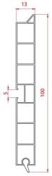 haaus Plinta PVC, Alba, L 200 cm (917616)