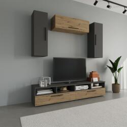 haaus Living Kos V18, Antracit/Stejar Artisan, L 190 cm (921712)
