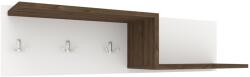 haaus Cuieras Grid, Stejar Bronz/Alb, 100 x 20 x 24 cm (916855)