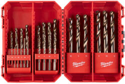 Milwaukee RED COBALT HSS-G Co fémfúró szett, DIN 338, műanyag dobozban, 25 részes | 4932499765 (4932499765)