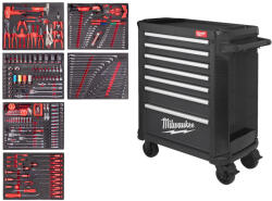 Milwaukee TOOLGUARD 30" felszerelt szerszámkocsi 7 fiókos 337 részes - grafitszürke | 4932500745 (4932500745)