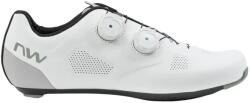 Northwave Revolution országúti kerékpáros cipő - fehér/szürke