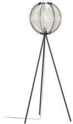 EGLO , 44009 , WAVERTON , á lló lá mpa , E27 , 1X40W , IP20 , fehé r, fekete