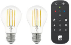 EGLO , 12255 , LEDE27 , fé nyforrá s , 4000 K , E27 , 2X6W , Dimmelhető , á tlá tszó