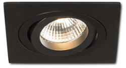 Rendl light studio PASADENA GU10 SQ I süllyesztett lámpa fekete 230V LED GU10 7W (R12711)