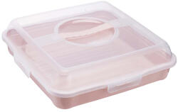 Keeeper Sütemény tartó 34, 5x34, 5x10, 5 cm Nordic Pink (1066458100000)