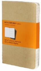 Moleskine Pocket lined notebook P size 3pcs. (7500091001)