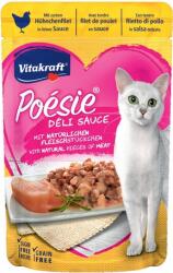 Vitakraft Poésie Délice Chicken szószos eledel macskáknak alutasakban (23 x 85 g) 1.96kg